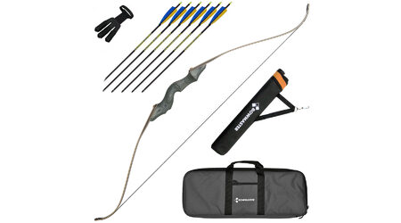 купите АКЦИЯ! Традиционный лук Bowmaster Black Bear - комплект в Иркутске