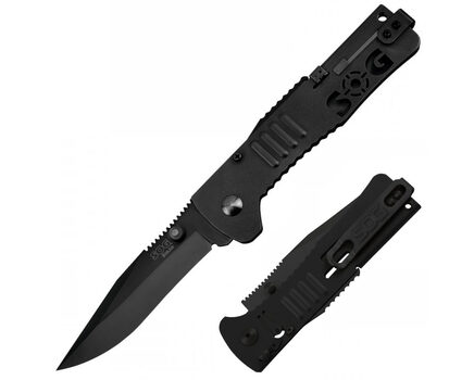 Купите полуавтоматический складной нож SOG SlimJim Black SJ32 в Иркутске в нашем интернет-магазине