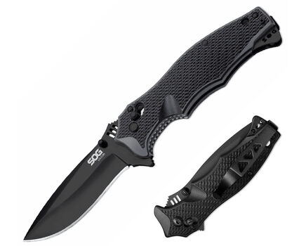Купите складной нож SOG Vulcan Black TiNi VG-10 VL-11 в Иркутске в нашем интернет-магазине