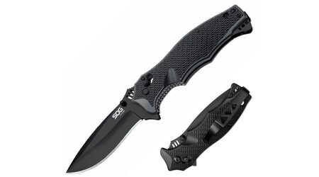 купите Нож складной SOG Vulcan Black TiNi VG-10 / VL-11 в Иркутске