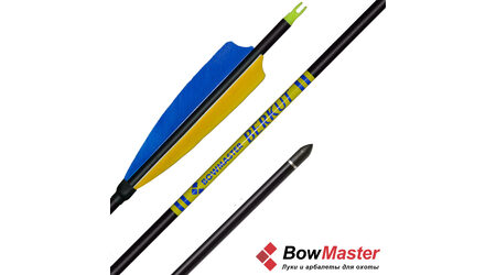 купите Стрела для лука Bowmaster Berkut натуральное оперение 5'' Shield (Боумастер Беркут) в Иркутске