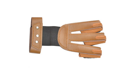 купите Перчатка кожаная JX502 коричневая для стрельбы из лука в Иркутске