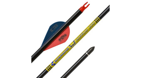 купите Карбоновая стрела для лука Bowmaster Nimrod с оперением Blazer 2" (Боумастер Нимрод), упак. 12 шт. в Иркутске