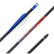 Карбоновая стрела для лука Bowmaster Patriot 400 оперение 3'' Streamline