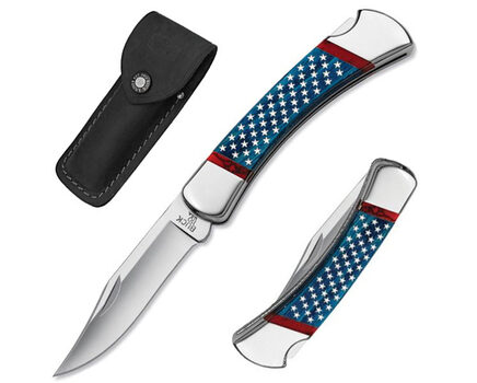 Купите складной нож Buck 110 Stars & Stripes Folding Hunter Limited Edition 0110BLSUSA в Иркутске в нашем интернет-магазине