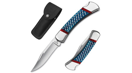 купите Нож складной Buck 110 Stars & Stripes Folding Hunter Limited Edition / 0110BLSUSA в Иркутске