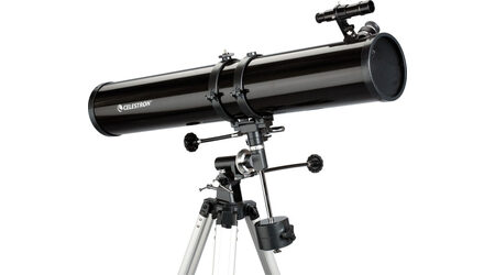 купите Телескоп Celestron PowerSeeker 114 EQ (рефлектор Ньютона, 114мм, F=900мм, 1:7.8) на экваториальной монтировке в Иркутске