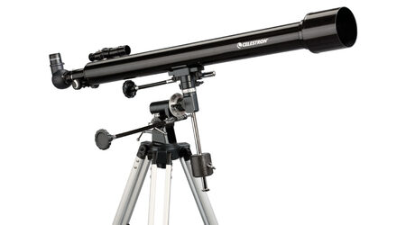 купите Телескоп Celestron PowerSeeker 60 EQ (рефрактор, 60мм, F=900мм, 1:11.7) на экваториальной монтировке в Иркутске