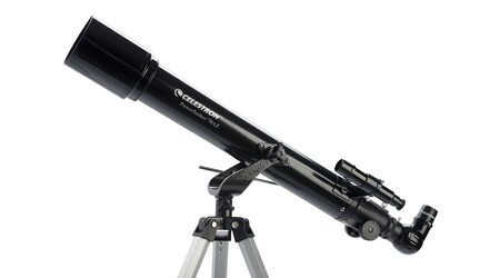 купите Телескоп Celestron PowerSeeker 70 AZ (рефрактор, 70мм, F=700мм, 1:10) на азимутальной монтировке в Иркутске