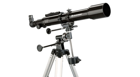 купите Телескоп Celestron PowerSeeker 70 EQ (рефрактор, 70мм, F=700мм, 1:10) на экваториальной монтировке в Иркутске