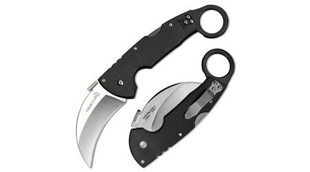 купите Нож-керамбит складной Cold Steel Tiger Claw Plain Edge / 22KF в Иркутске
