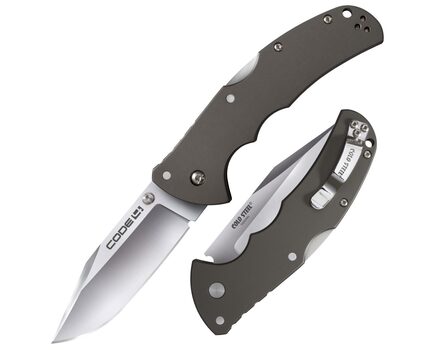 Купите складной нож Cold Steel Code 4 Clip Point CTS XHP 58TPCC в Иркутске в нашем интернет-магазине