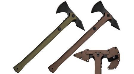 купите Топор Cold Steel Trench Hawk (Dark Earth или OD Green) / 90PTHF - 90PTHG в Иркутске