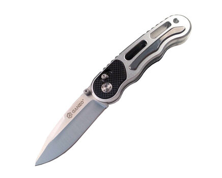 Купить Нож Ganzo G718, серебристый в интернет-магазине