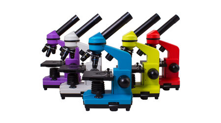 купите Школьный микроскоп Levenhuk Rainbow 2L цвета в ассортименте в Иркутске