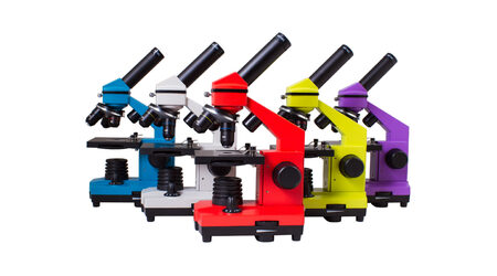 купите Школьный лабораторный микроскоп Levenhuk Rainbow 2L PLUS в Иркутске