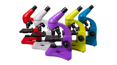 купите Школьный биологический микроскоп Levenhuk Rainbow 50L PLUS в Иркутске