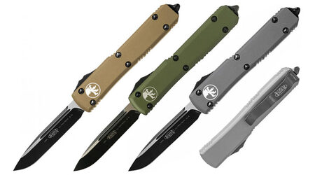 купите Автоматический выкидной нож Microtech Ultratech S/E Standard Drop Point / 121-1GY - 121-1OD - 121-1TA в Иркутске