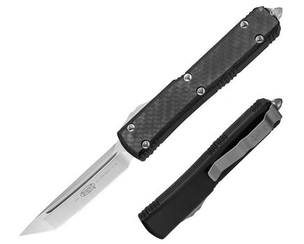 Купите автоматический выкидной нож Microtech Ultratech Tanto Contoured Chassis Carbon Fiber 123-4CF в Иркутске в нашем интернет-магазине