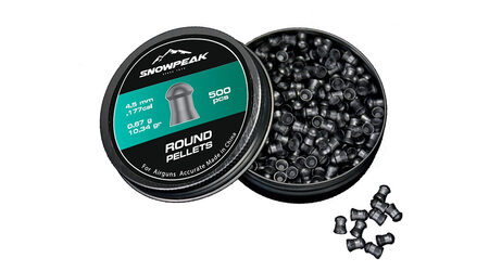 купите Свинцовые пульки для пневматики SnowPeak Round Heavy калибр 4.5 мм в Иркутске