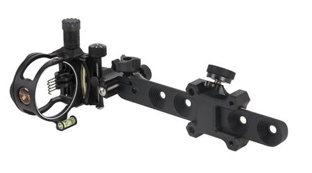 купите Прицел для блочного лука Topoint DB8250 (5 пинов, микрорегулировка, подсветка) в Иркутске