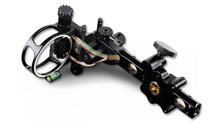 купите Прицел для блочного лука TP7570 черный (5 пинов, 0.019", микрорегулировка, подсветка) в Иркутске