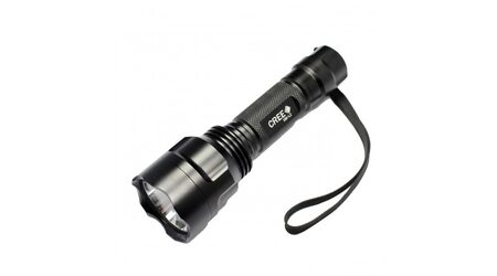 купите Светодиодный фонарь аккумуляторный UltraFire C8 (Cree XML U3) 1100 люмен в Иркутске