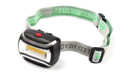 купите Светодиодный налобный фонарь UltraFire Flat LED 3W в Иркутске