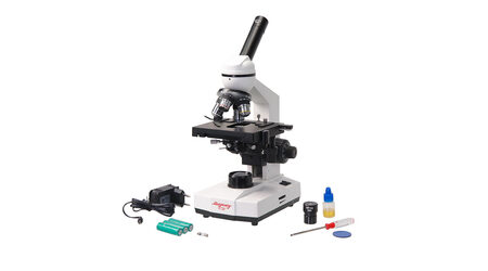 купите Биологический микроскоп портативный Микромед Р-1 LED светодиодный в Иркутске