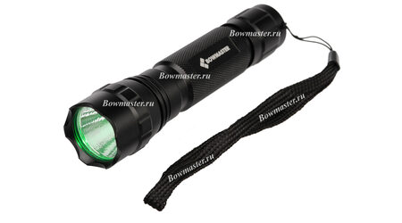 купите Светодиодный фонарь зеленого света Bowmaster 102 Small Green (Cree Q5) 250 люмен в Иркутске
