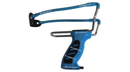 купите Рогатка спортивная Man-Kung MK-SL08/BL (синие рукоять и тетива) в Иркутске