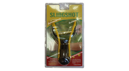 купите Рогатка Man-Kung MK-T9 (черная рукоять, желтая тетива) в Иркутске