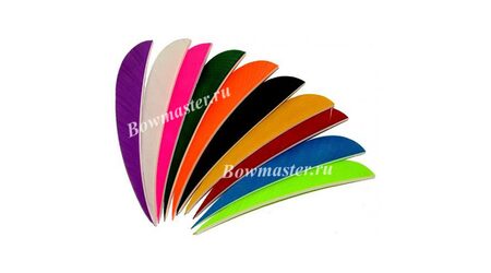 купите Натуральное оперение для стрел  AMG Feathers Parabolic 4 дюйма в Иркутске