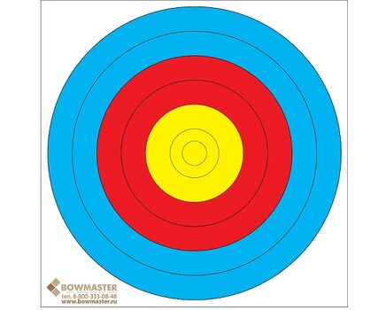 Купите армированную мишень для стрельбы из лука и арбалета JVD Target Face Fita 45x45 в Иркутске в нашем магазине