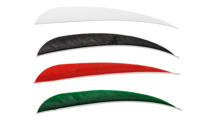 купите Натуральное оперение для стрел Bowmaster 5 дюймов Feather Рarabolic в Иркутске